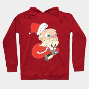 Rudolph, Run! Hoodie